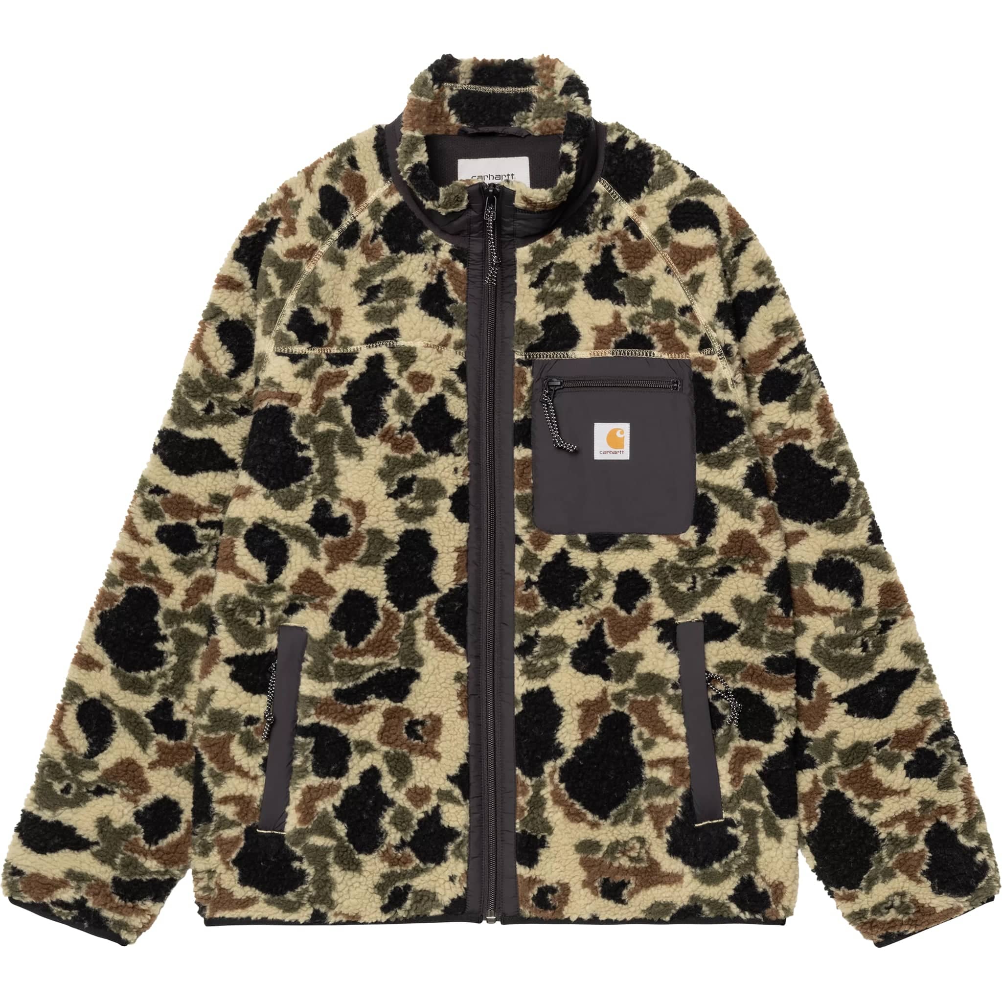 Carhartt WIP Prentis Liner Camo Duck Jacquard Green Black *CHECK PRICE* Mens Thermal