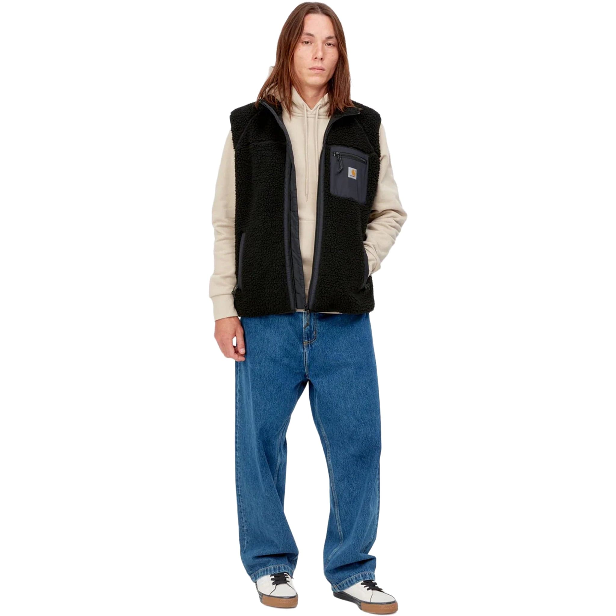 Carhartt WIP Prentis Vest Liner Black - Sanction Skate And Snow