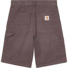 Carhartt WIP Single Knee Short Shale Stone Canvas Shorts