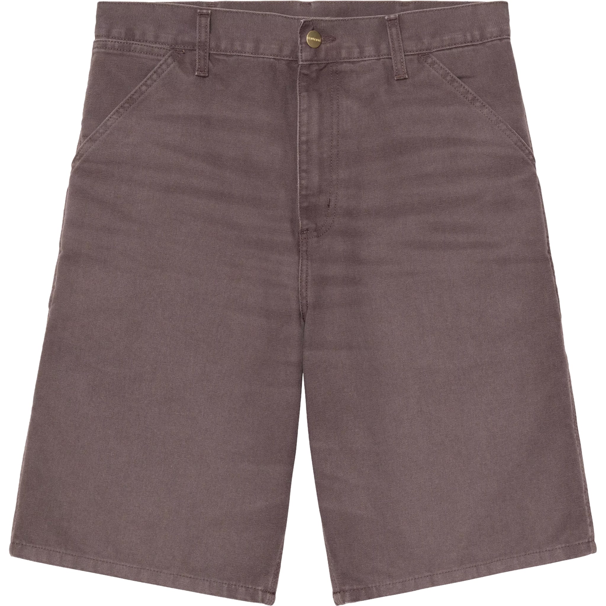 Carhartt WIP Single Knee Short Shale Stone Canvas Shorts