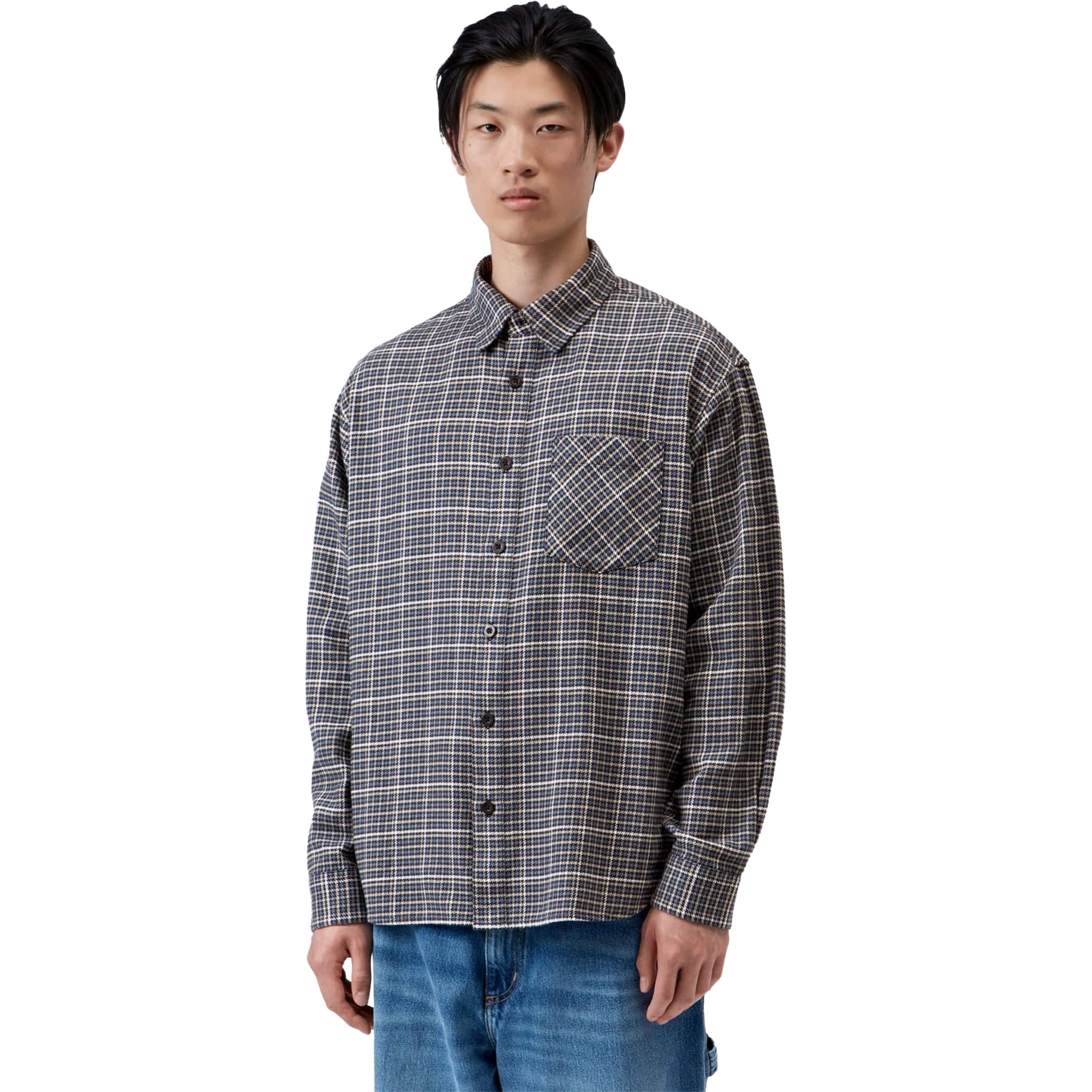 Carhartt WIP Todrick Houndstooth Shirt Icesheet Button Up