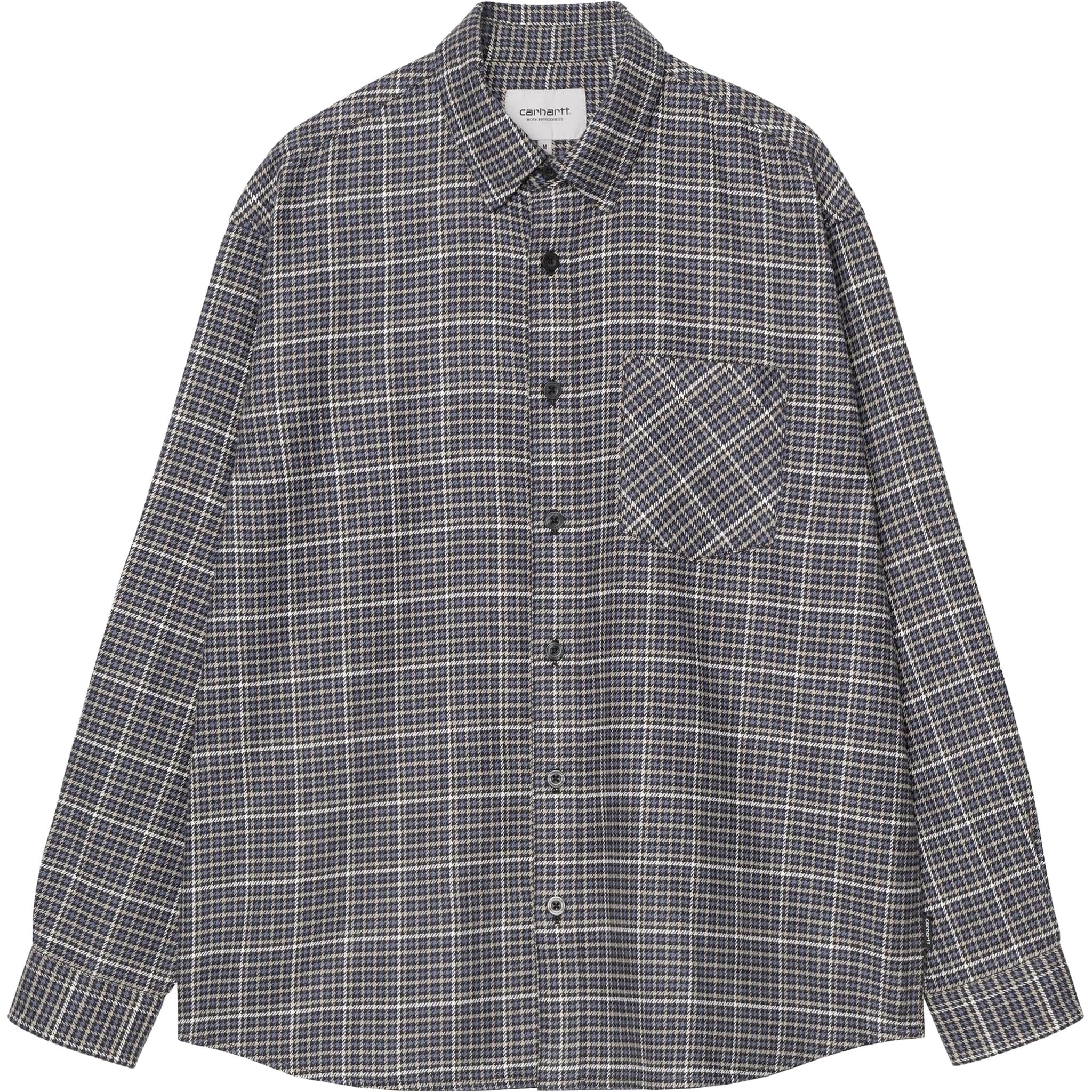 Carhartt WIP Todrick Houndstooth Shirt Icesheet Button Up