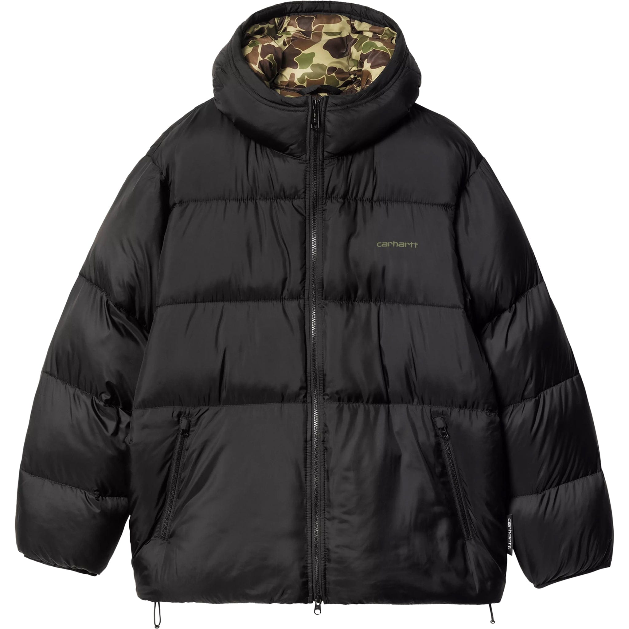 Carhartt WIP Toronto Jacket Black Camo Duck Green Casual Jackets