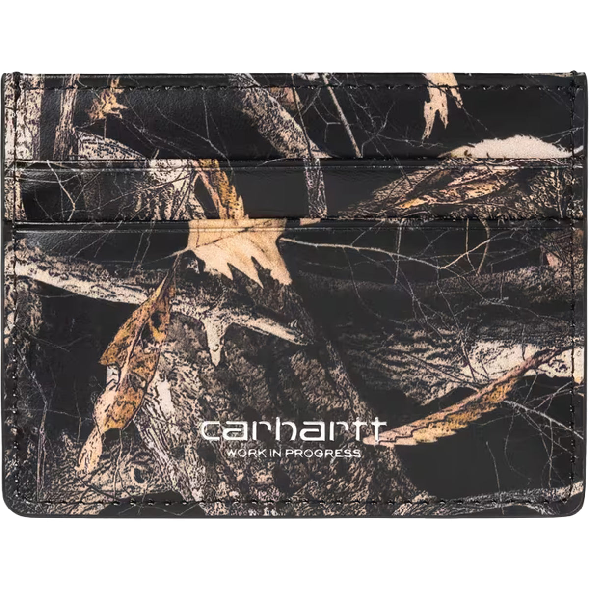 Carhartt WIP Vegas Cardholder Camo Feather Tree Black Accessories