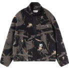 Carhartt WIP Women's Elliot High Neck Liner Camo Feather Tree Black Womens Thermal