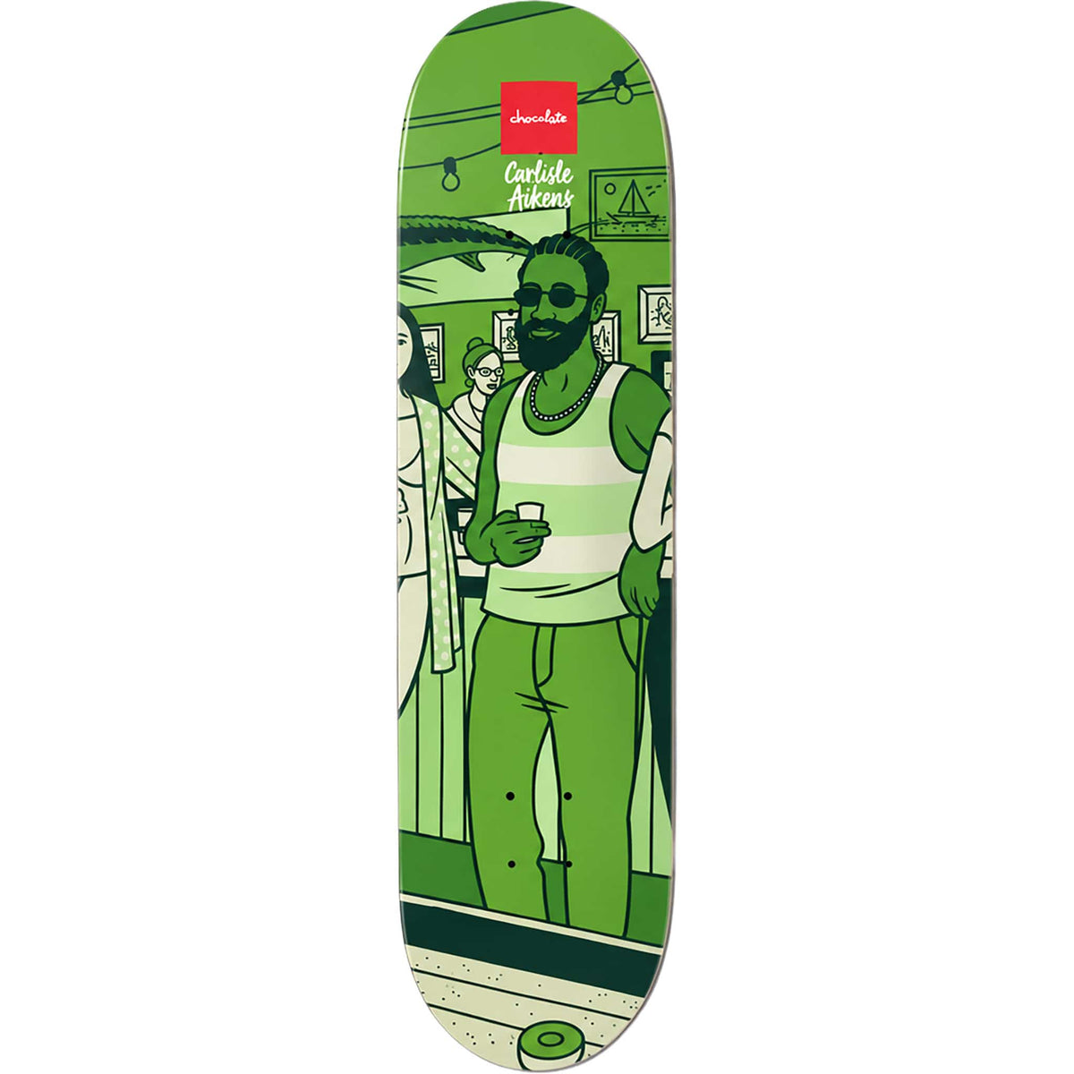 Chocolate Aikens Bar Series III Skateboard Deck 8.5" Skateboard