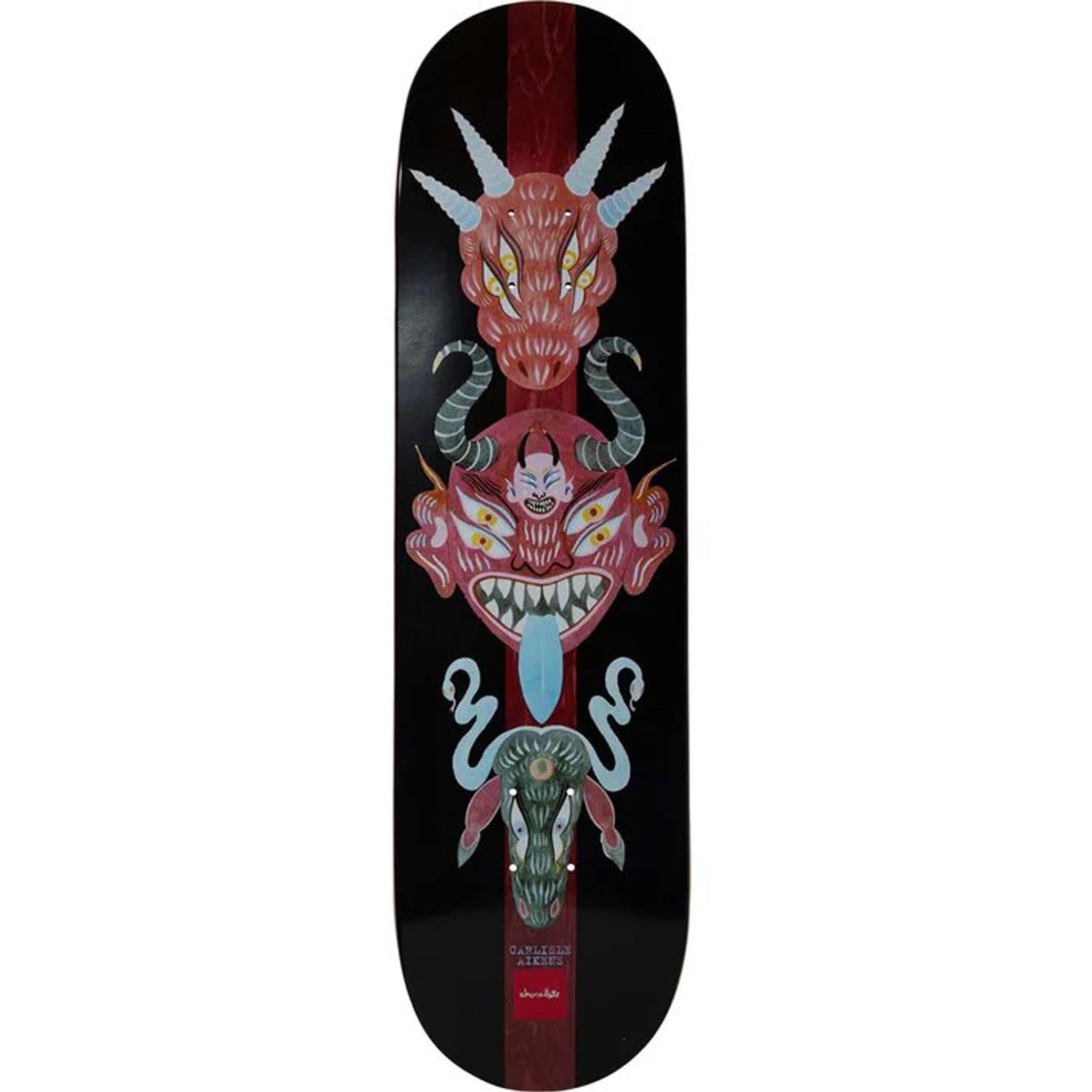 Chocolate Aikens Dog Perfume Mask 8.5" Skateboard Deck Skateboard