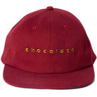 Chocolate Comic Cap 6 Panel Burgundy Hats