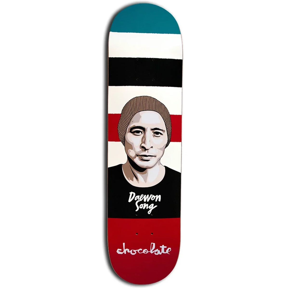 Chocolate Daewon Song Portrait Skateboard Deck 8.25" Skateboard