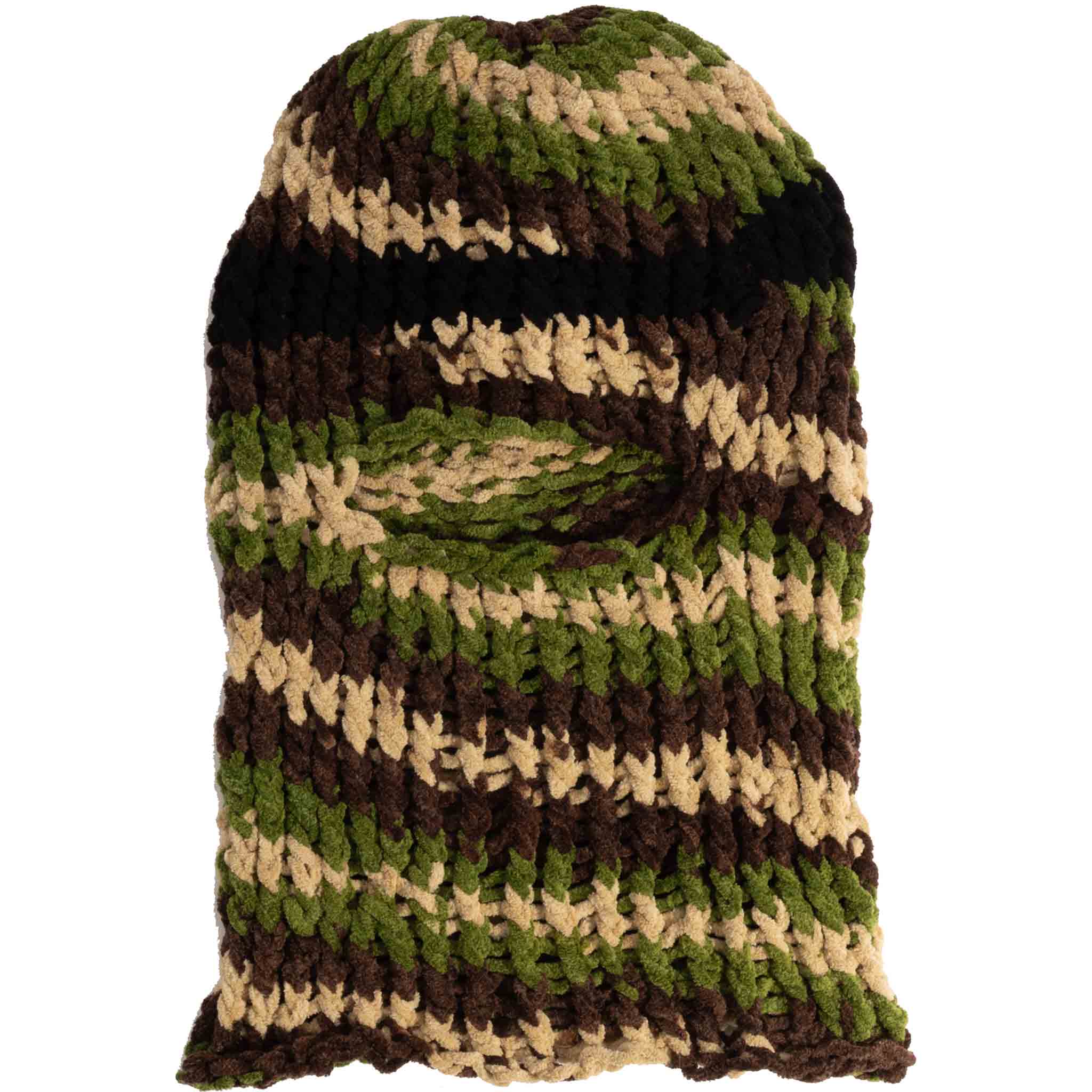 Coal Lampshade Balaclava Camo Black Facemask