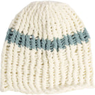 Coal Lampshade Beanie Skully Off White Shale Blue Beanie