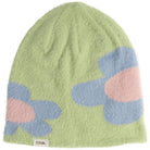 Coal Pearl Skull Beanie Periwinkle Floral Beanie