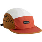 Coal Provo UPF Tech 5 Panel Cap Terracotta Light Brown Hats