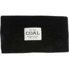 Coal Uniform Ear Warmer Solid Black Beanie