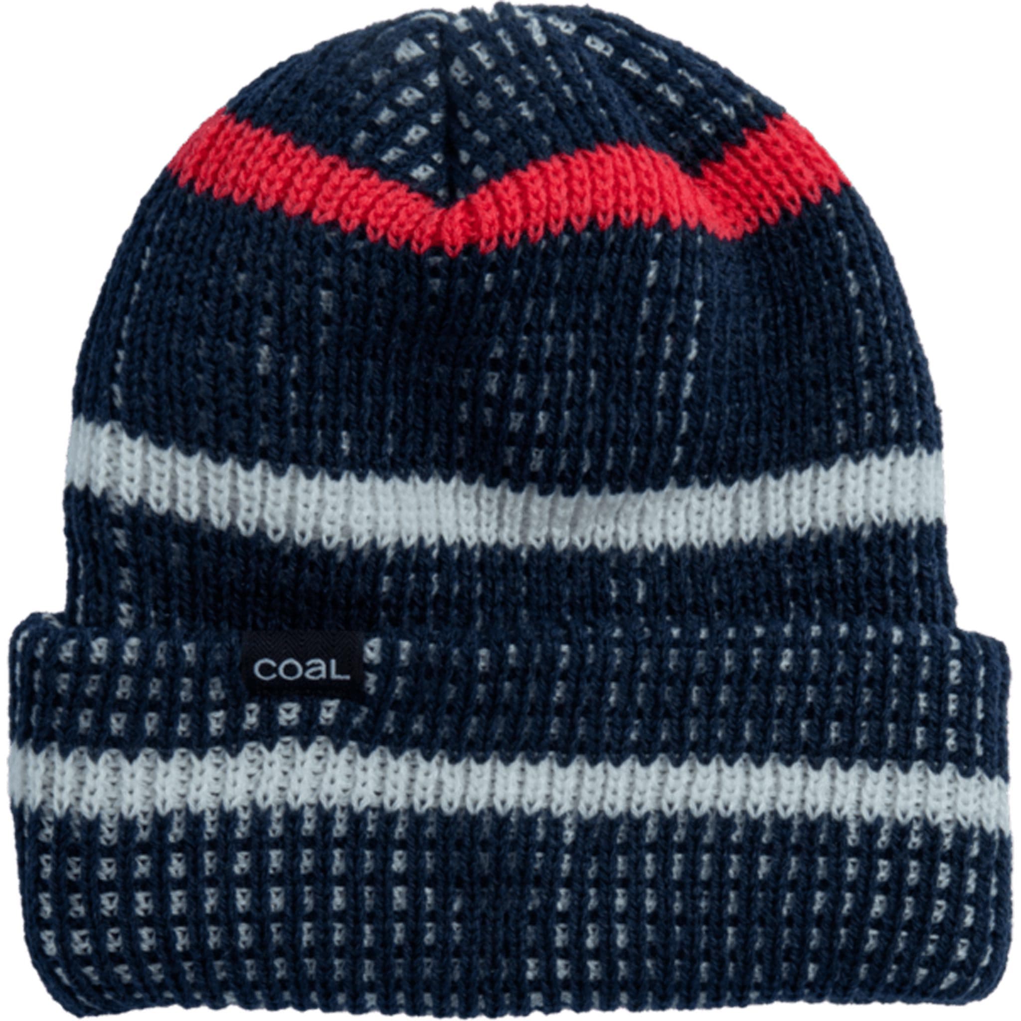 Coal Vista Beanie Navy Red Beanie