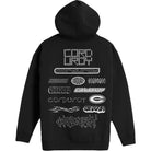 Corduroy Flyer Zip Hoodie Black Sweatshirts