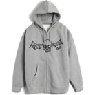 Corduroy FOS Zip Hoodie Heather Grey Sweatshirts