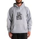 Corduroy Jamie Cat Fleece Hoodie Heather Grey Sweatshirts