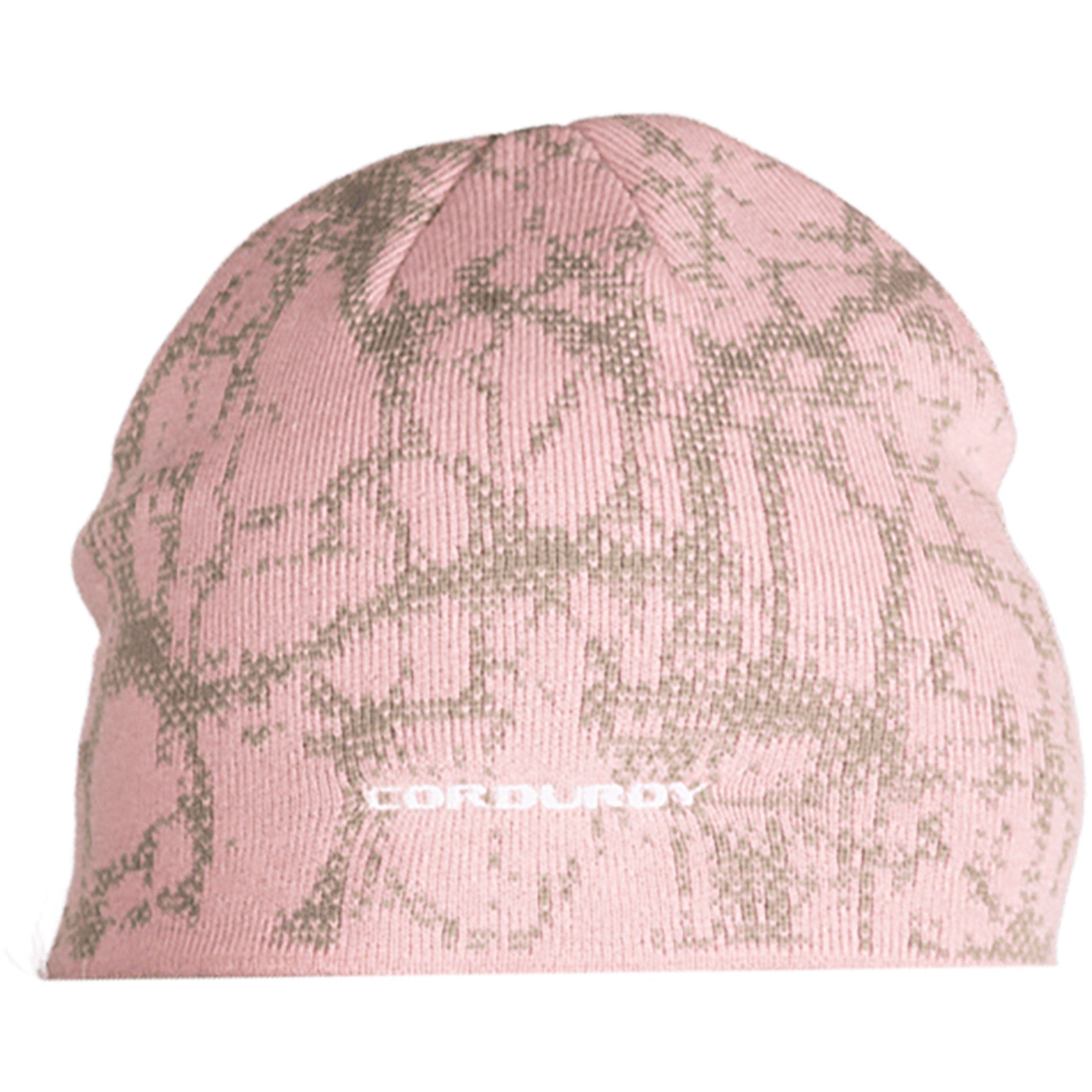 Corduroy Neuron Beanie Dusty Pink Beanie