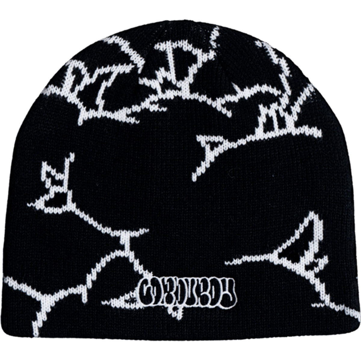 Corduroy The Nug Pat Fava Beanie Black Beanie