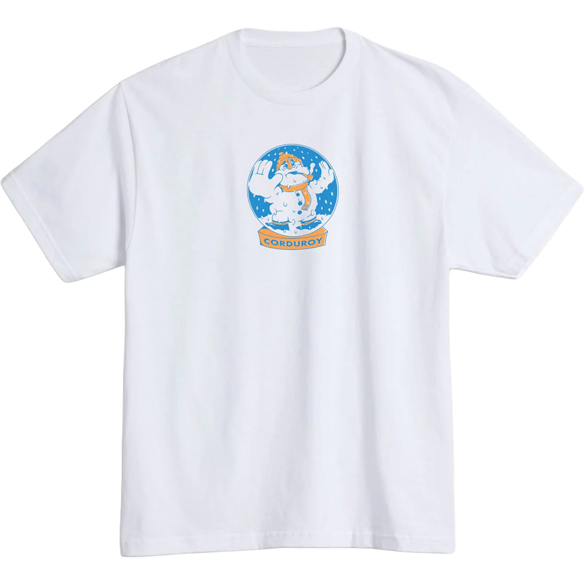 Corduroy Trapped T-Shirt White T Shirt
