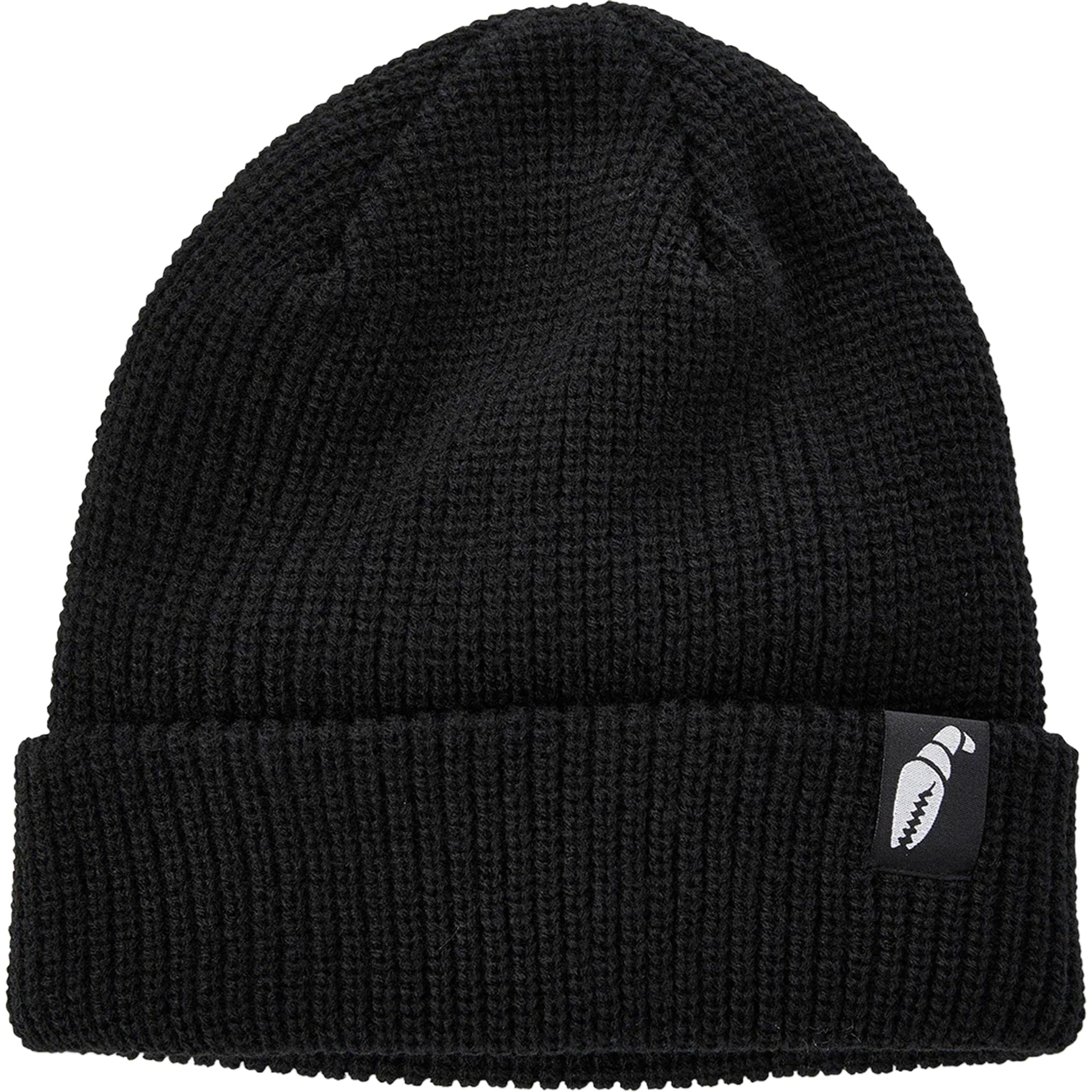 Crab Grab Claw Label Beanie Black Beanie