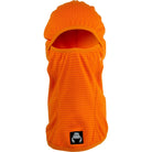 Crab Grab Clawva Waffle Fleece Orange Facemask
