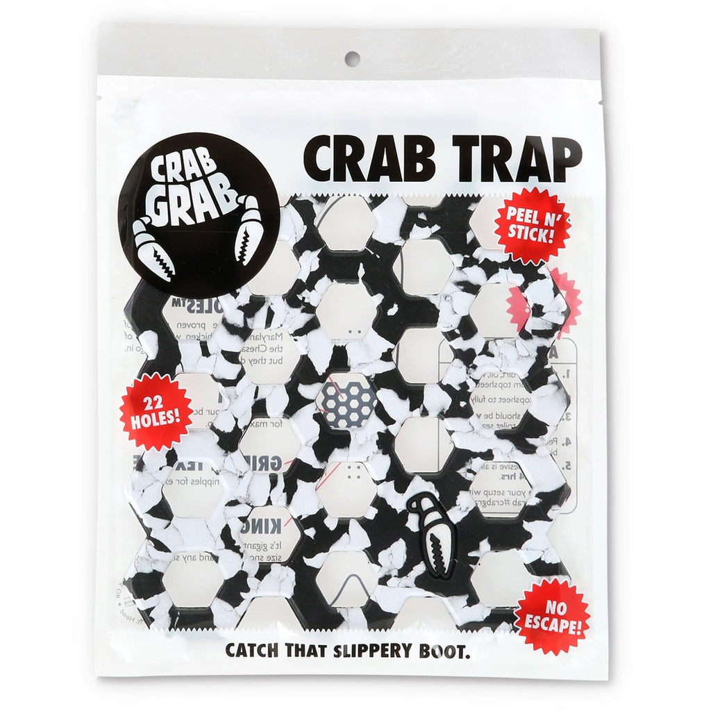 Crab Grab Crab Trap Black White Swirl Accessories