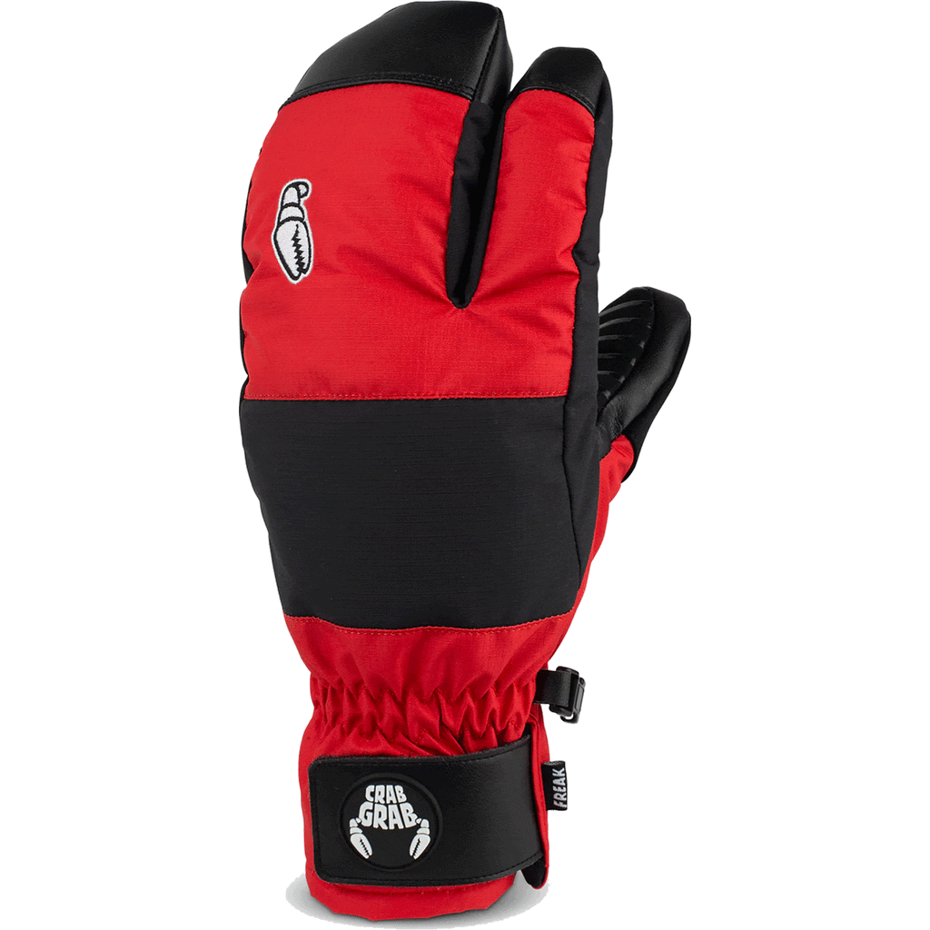 Crab Grab Freak Trigger Glove Red Black 2024 Gloves & Mitts