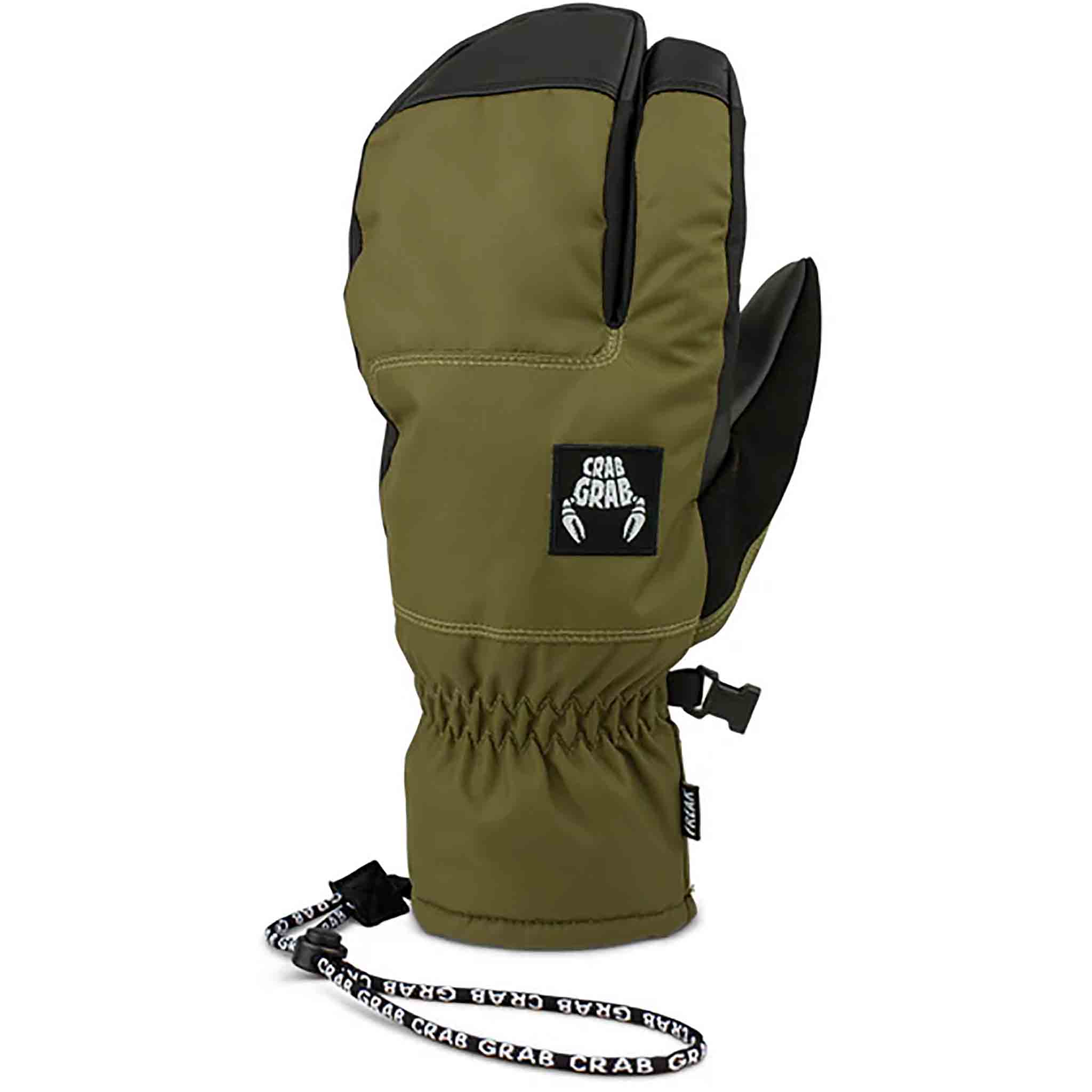 Crab Grab Freak Trigger Mitt Olive Gloves & Mitts