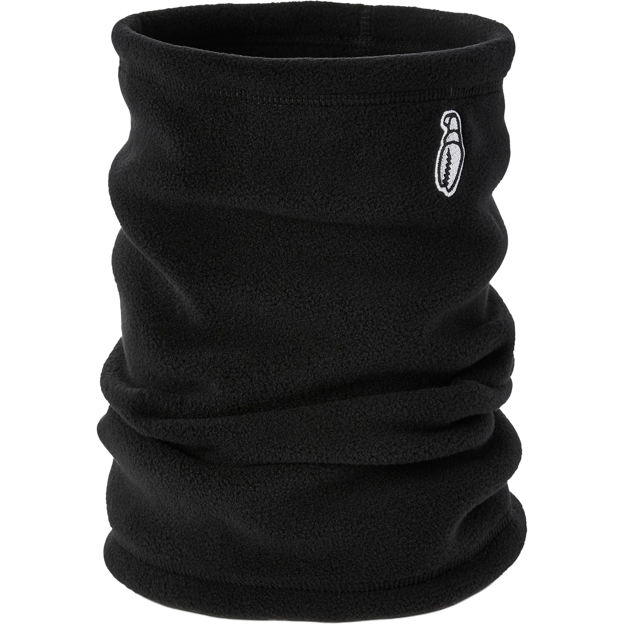 Crab Grab Fruzz Tube Neck Gaiter Black Facemask