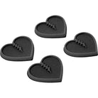 Crab Grab Mini Hearts Black Stomp pads