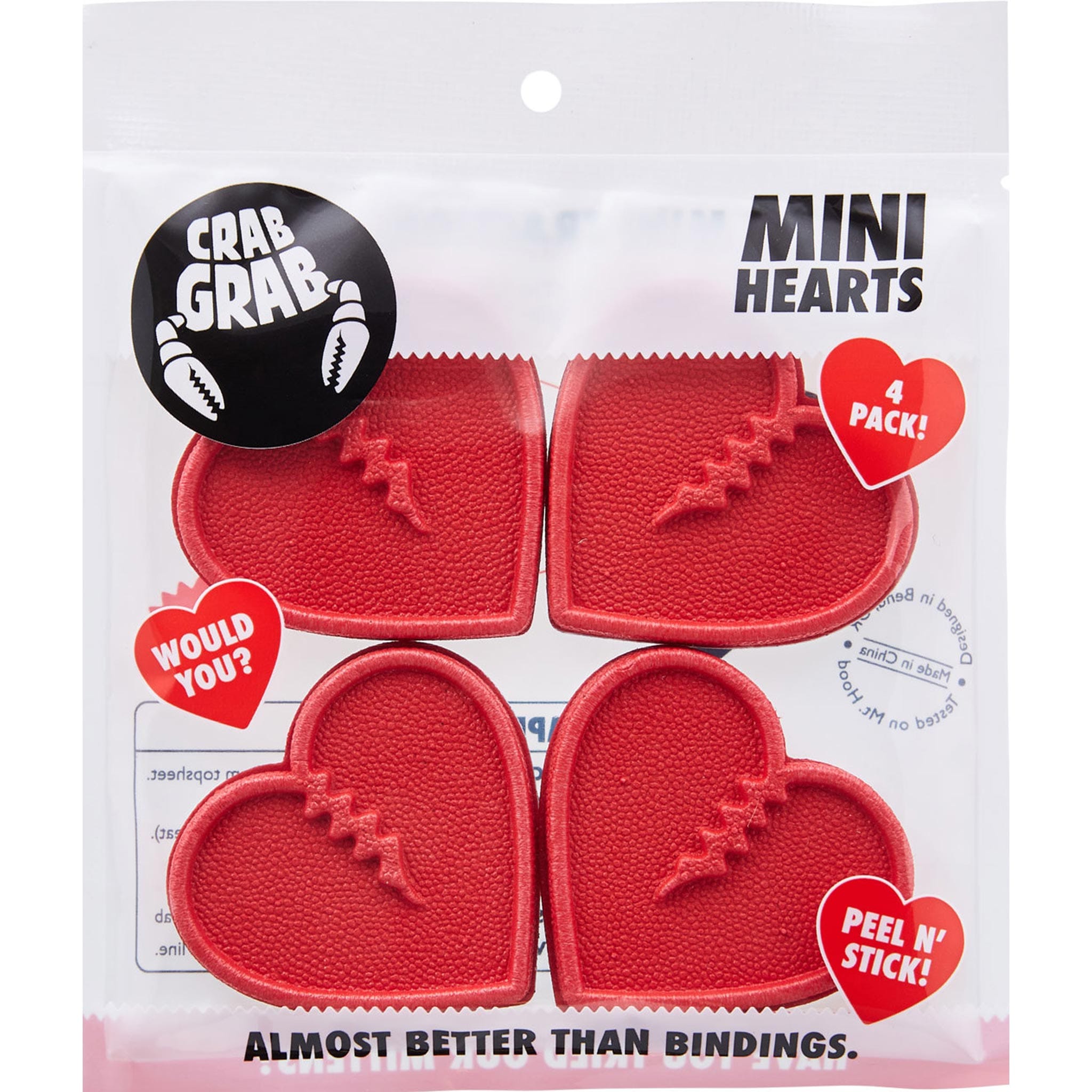 Crab Grab Mini Hearts Red 2025 Accessories