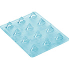 Crab Grab Mini Shark Teeth Clear Blue Stomp pads