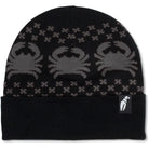 Crab Grab Nordicrab Beanie Black Grey Beanie
