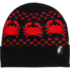 Crab Grab Nordicrab Beanie Black Red 2025 Beanie