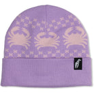 Crab Grab Nordicrab Beanie Purple Pink Beanie