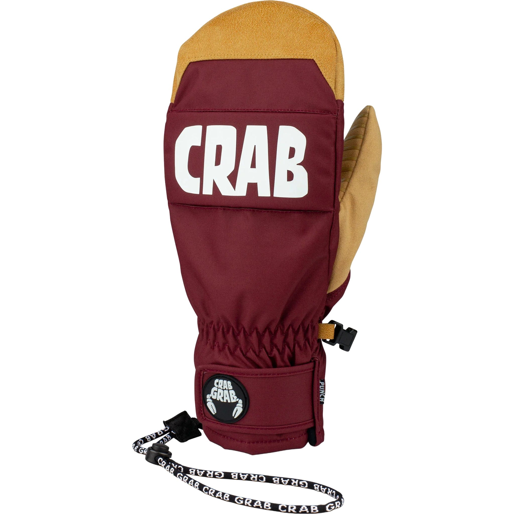 Crab Grab Punch Mitt Maroon Gloves & Mitts