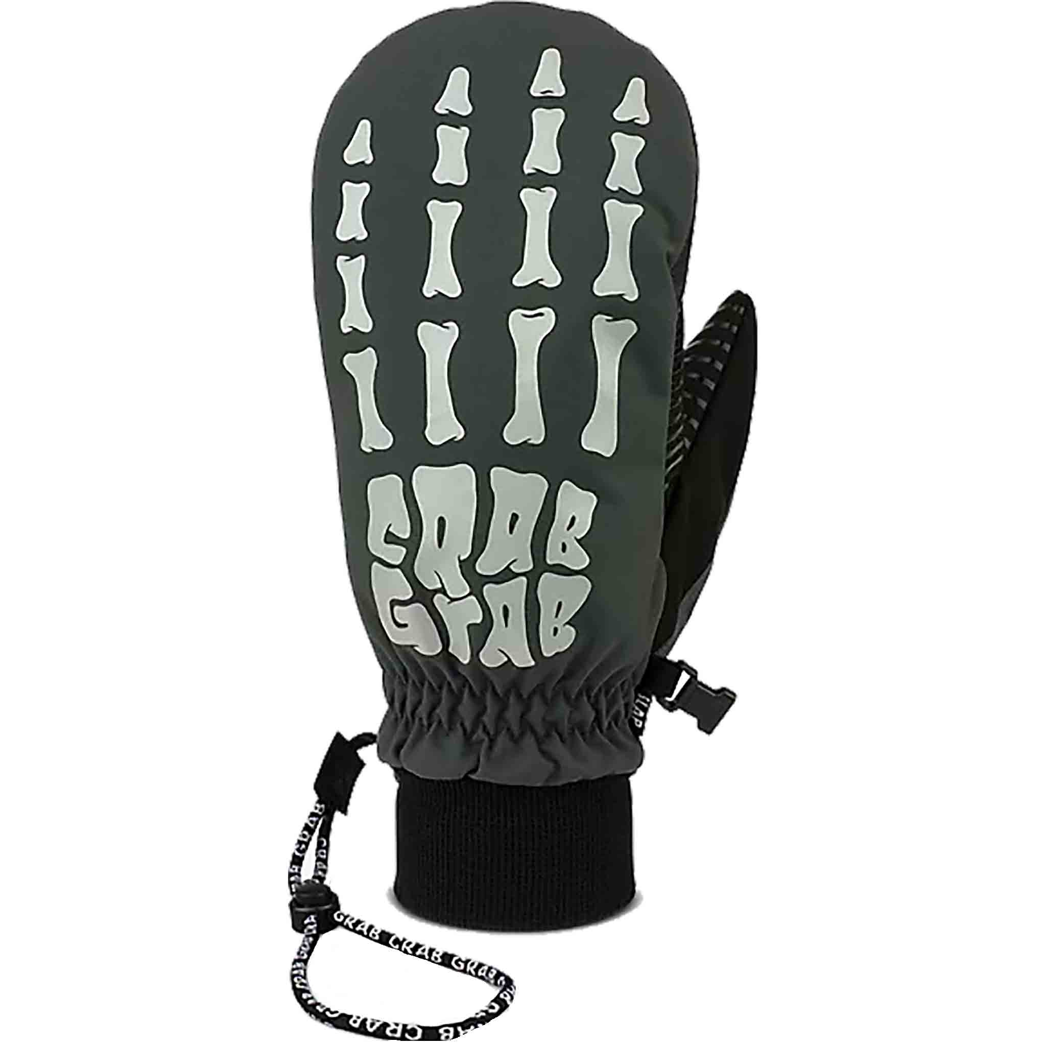 Crab Grab Slap Mitt Bones Reflective Gloves & Mitts