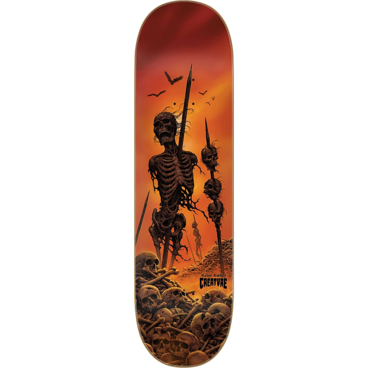 Creature Baekkel Wasted Skateboard Deck 8.6" Skateboard