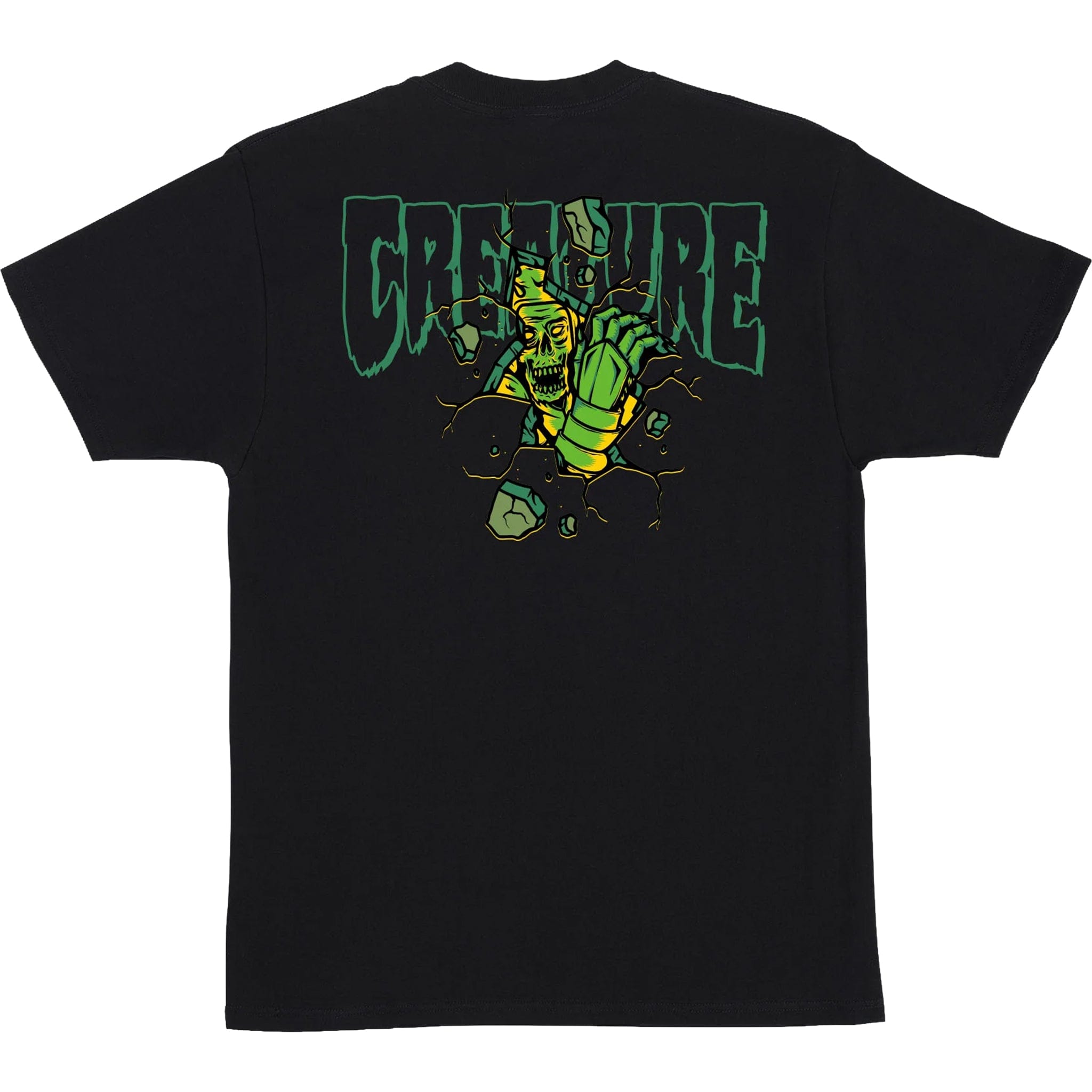 Creature Breaker Logo Outline T-Shirt Black T Shirt