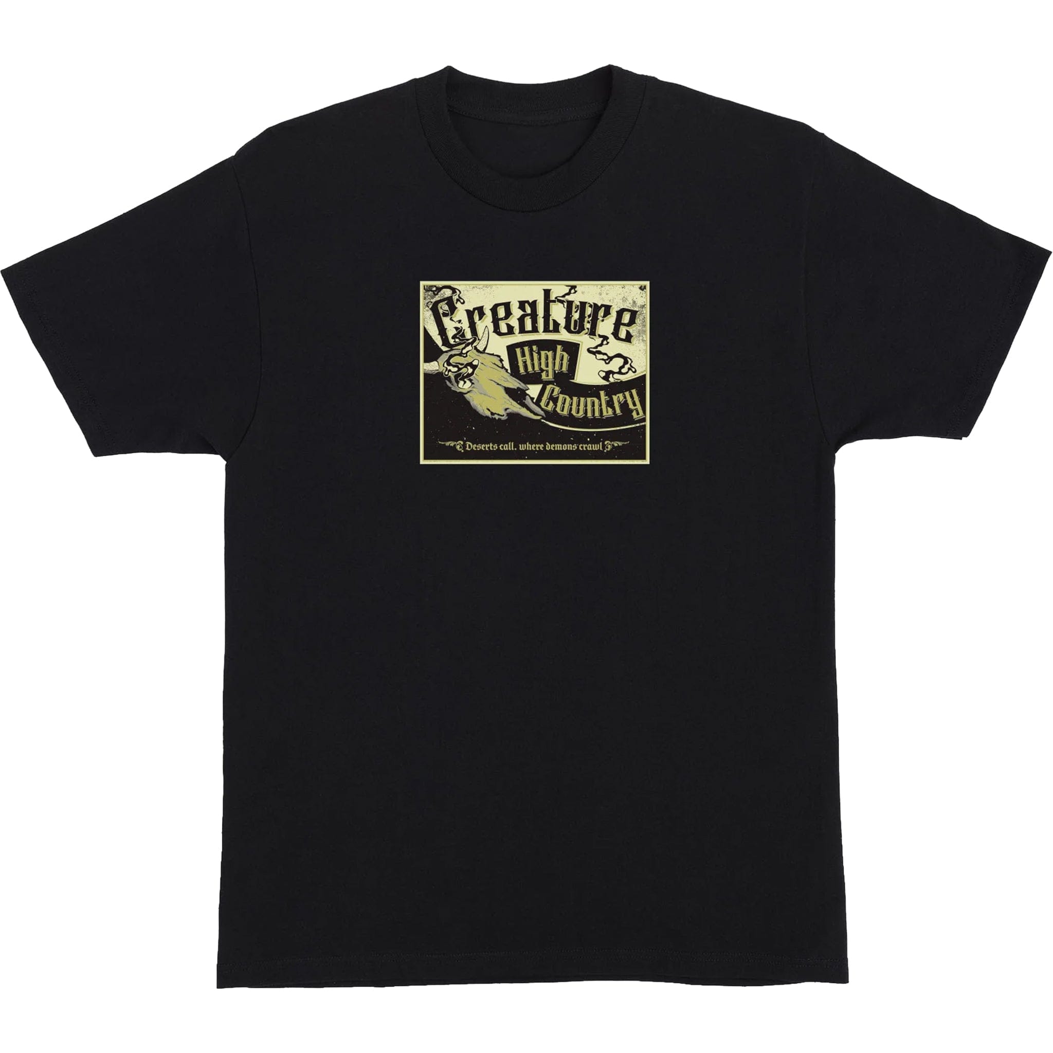 Creature High Country T-Shirt Black T Shirt