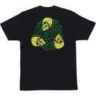 Creature Spiral Skull T-Shirt Black T Shirt