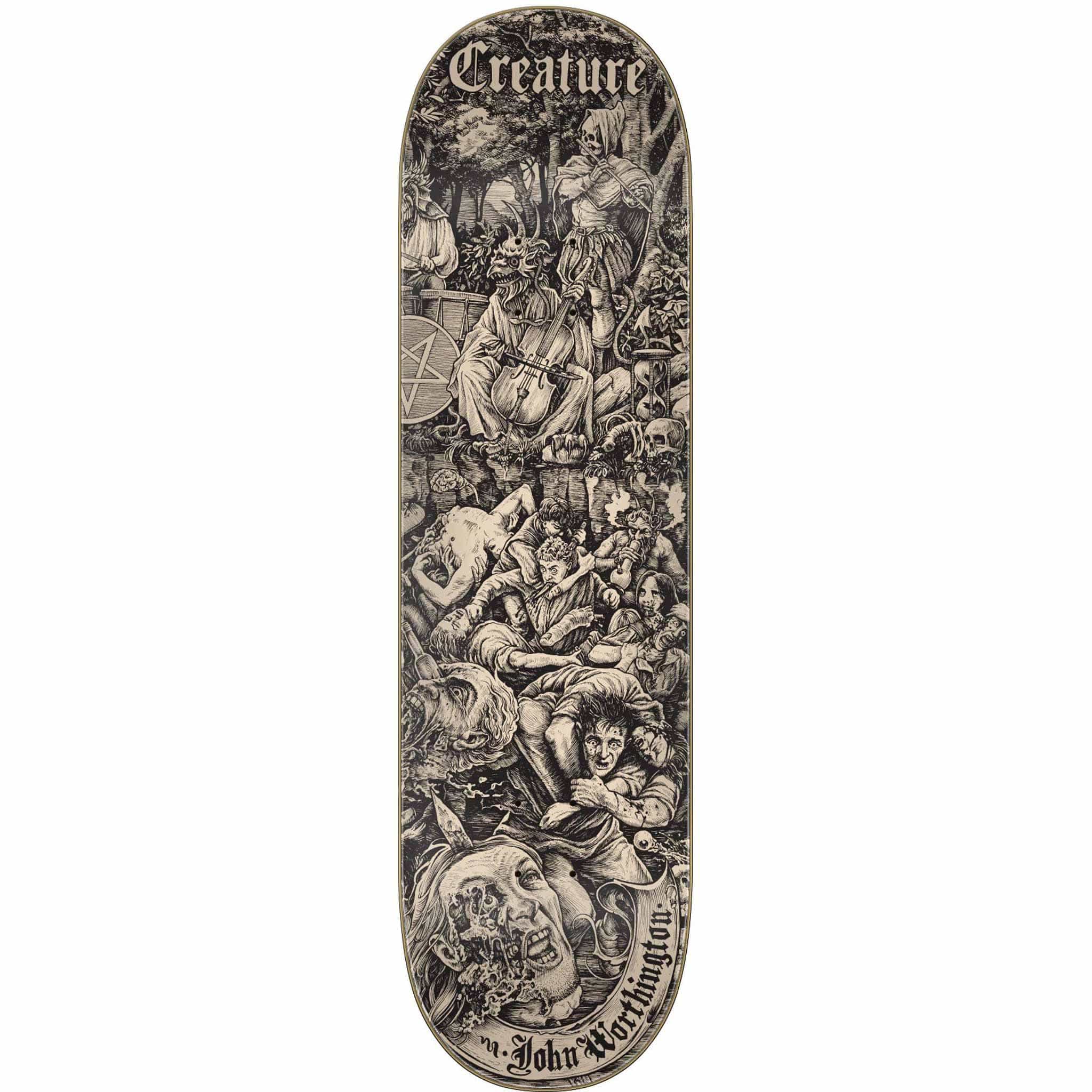 Creature VX Worthington The Lore 8.6" Skateboard Deck Skateboard