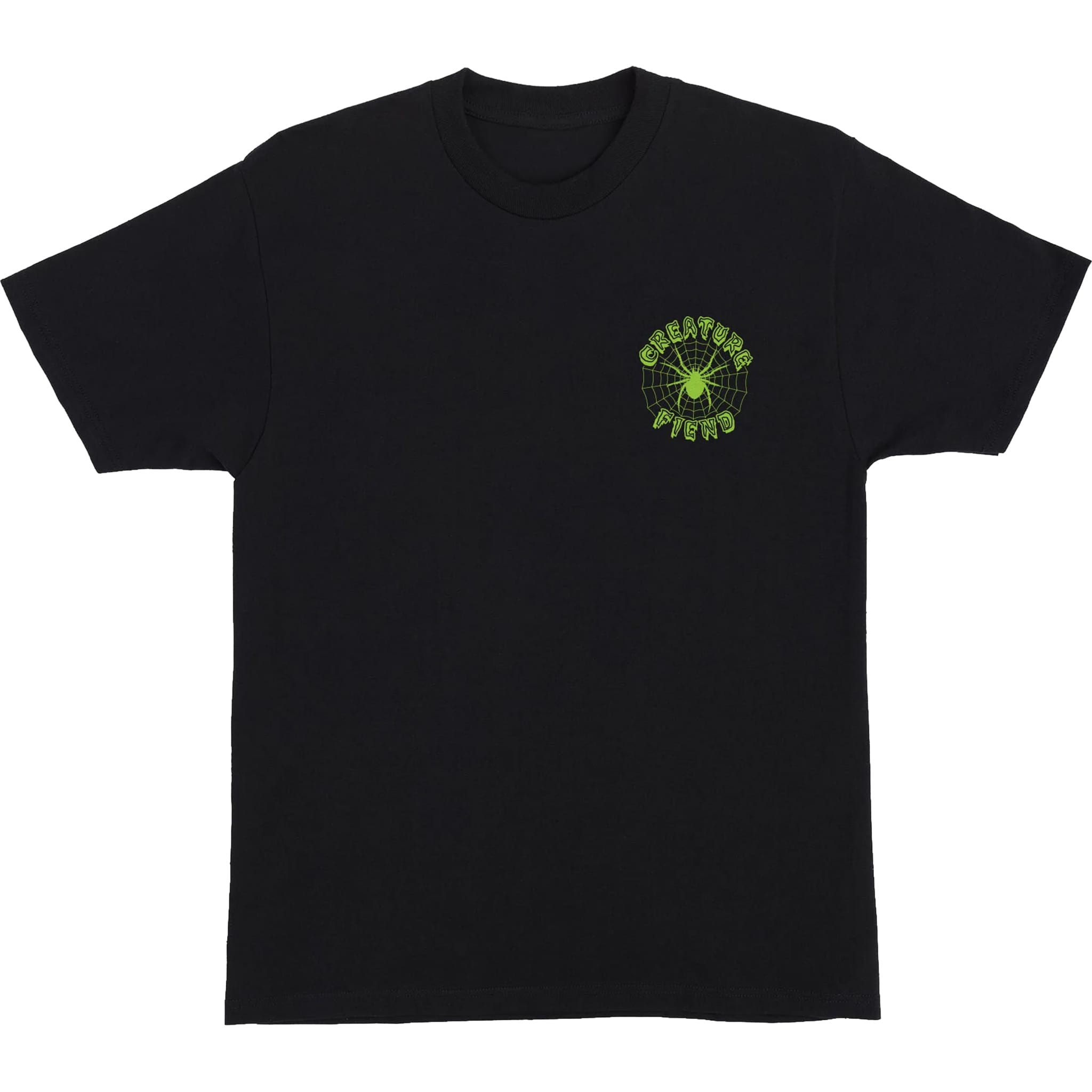 Creature Web Chest T-Shirt Black T Shirt