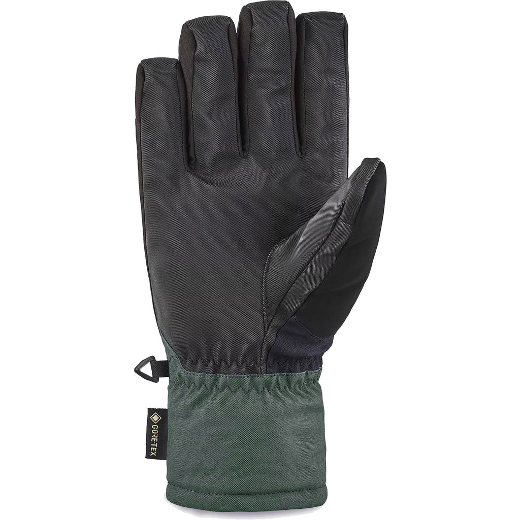 Dakine Leather Titan Gore-Tex Short Glove Dark Forest Orange Gloves