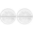 Dakine Round Scraper Stomps Clear White Accessories