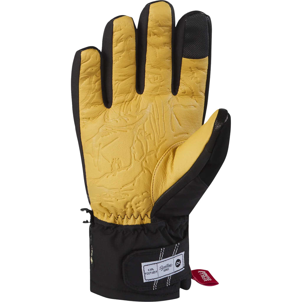 Dakine Team Fillmore Gore-Tex Short Glove Karl Fostvedt Black White Gloves