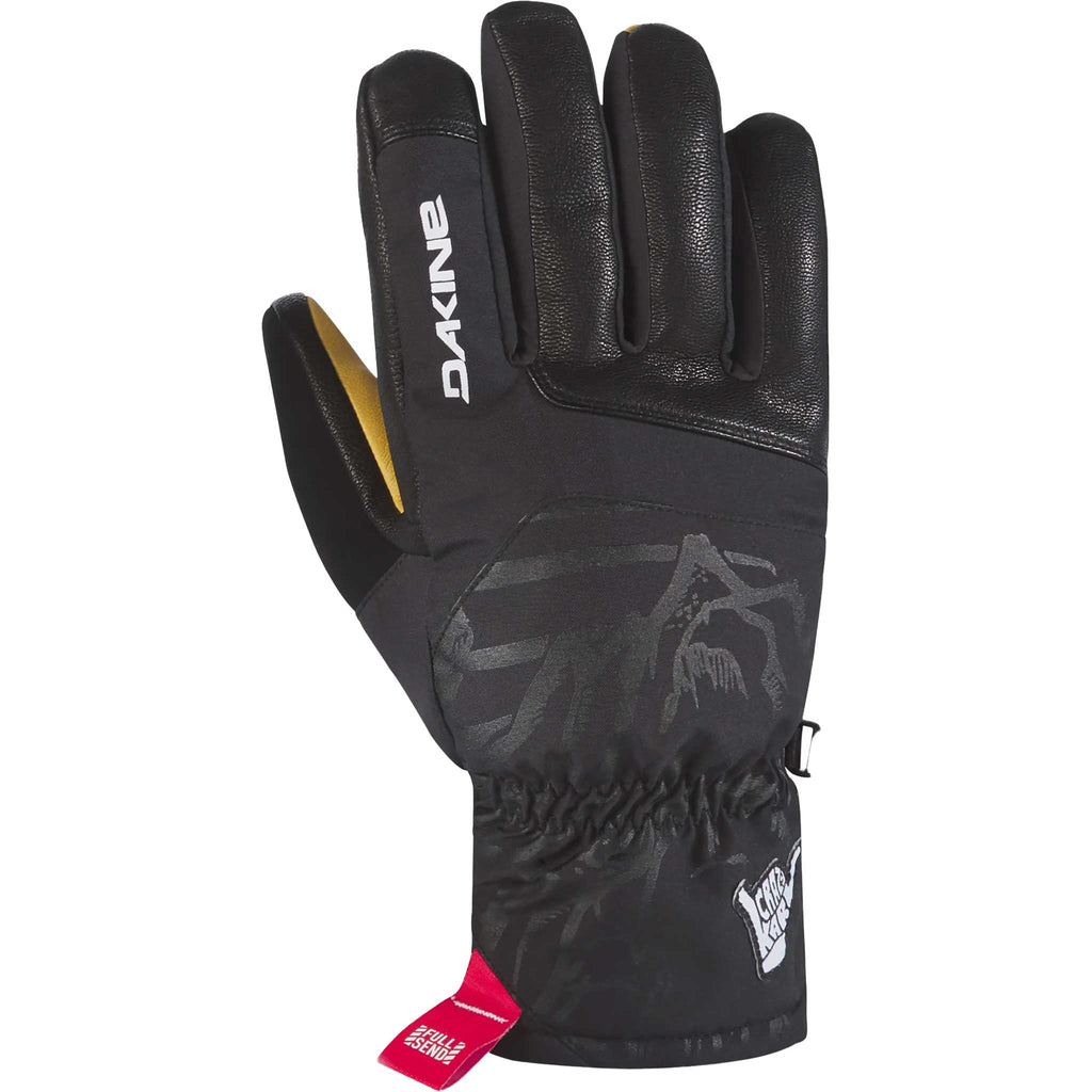 Dakine Team Fillmore Gore-Tex Short Glove Karl Fostvedt Black White Gloves