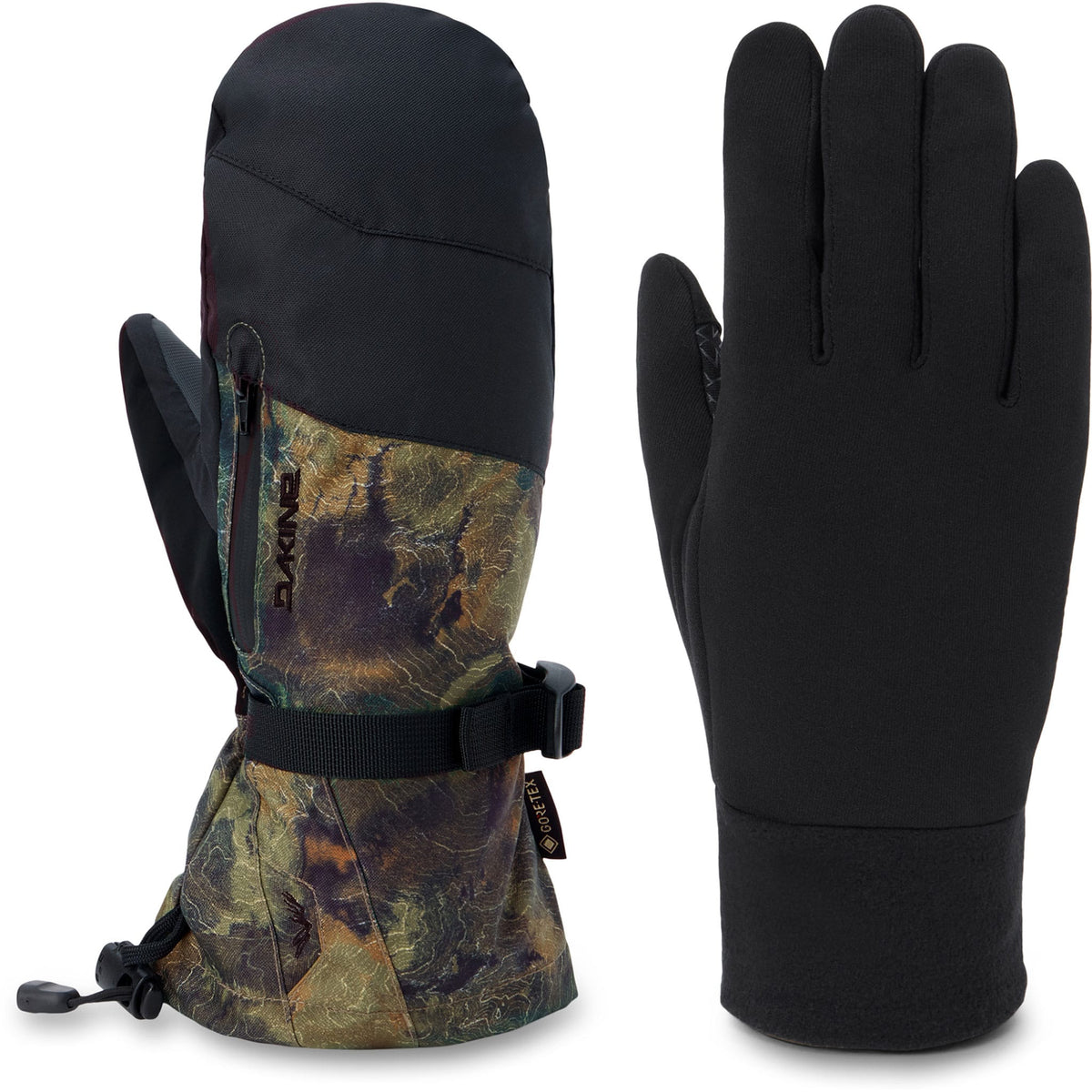 Dakine Titan 2.0 Gore-Tex Mitts Earth Topo Gloves & Mitts